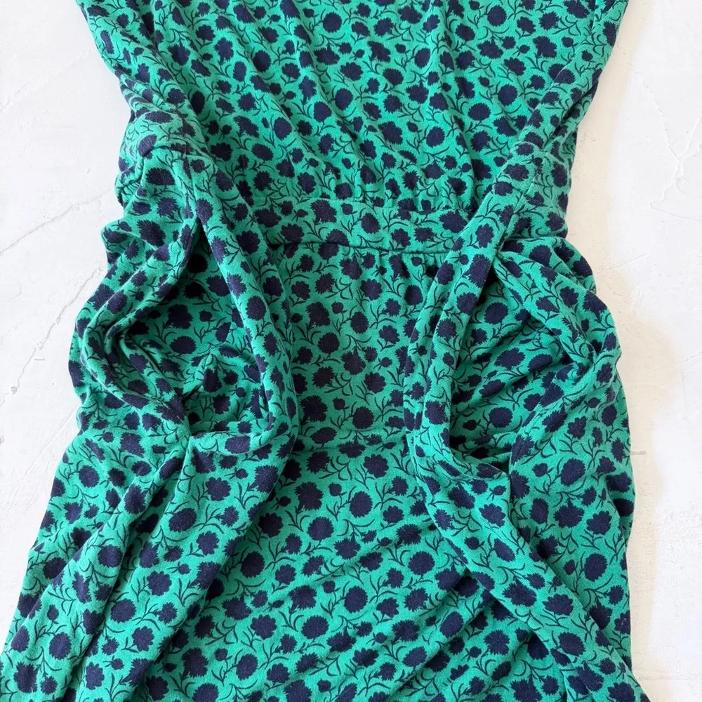 Boden Evelyn Long Sleeve Modest Green Midi Dress Size 10R - Picture 7 of 11